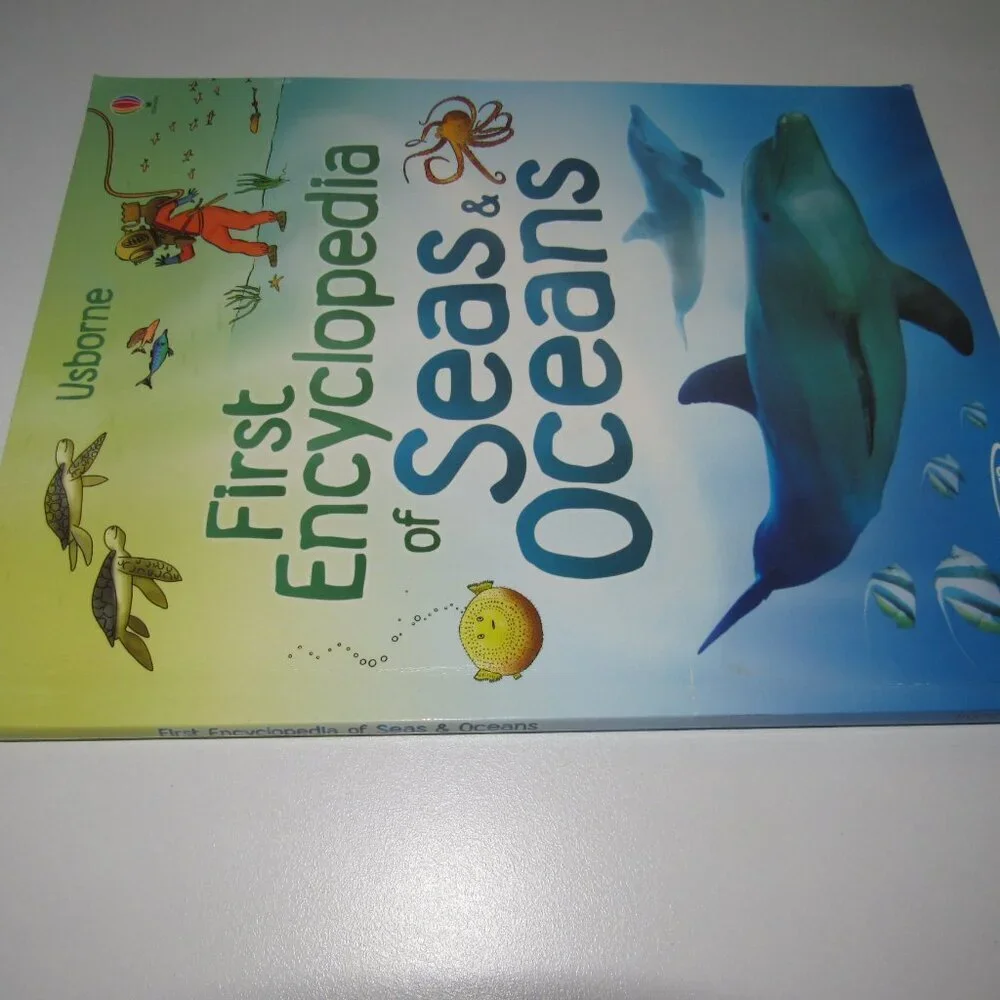 Usborne First Encyclopedia of Seas & Oceans – Internet‑Linked Kids’ Book